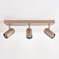 Takspotlight Tivo med 3 vridbara spotlights i sandbeige