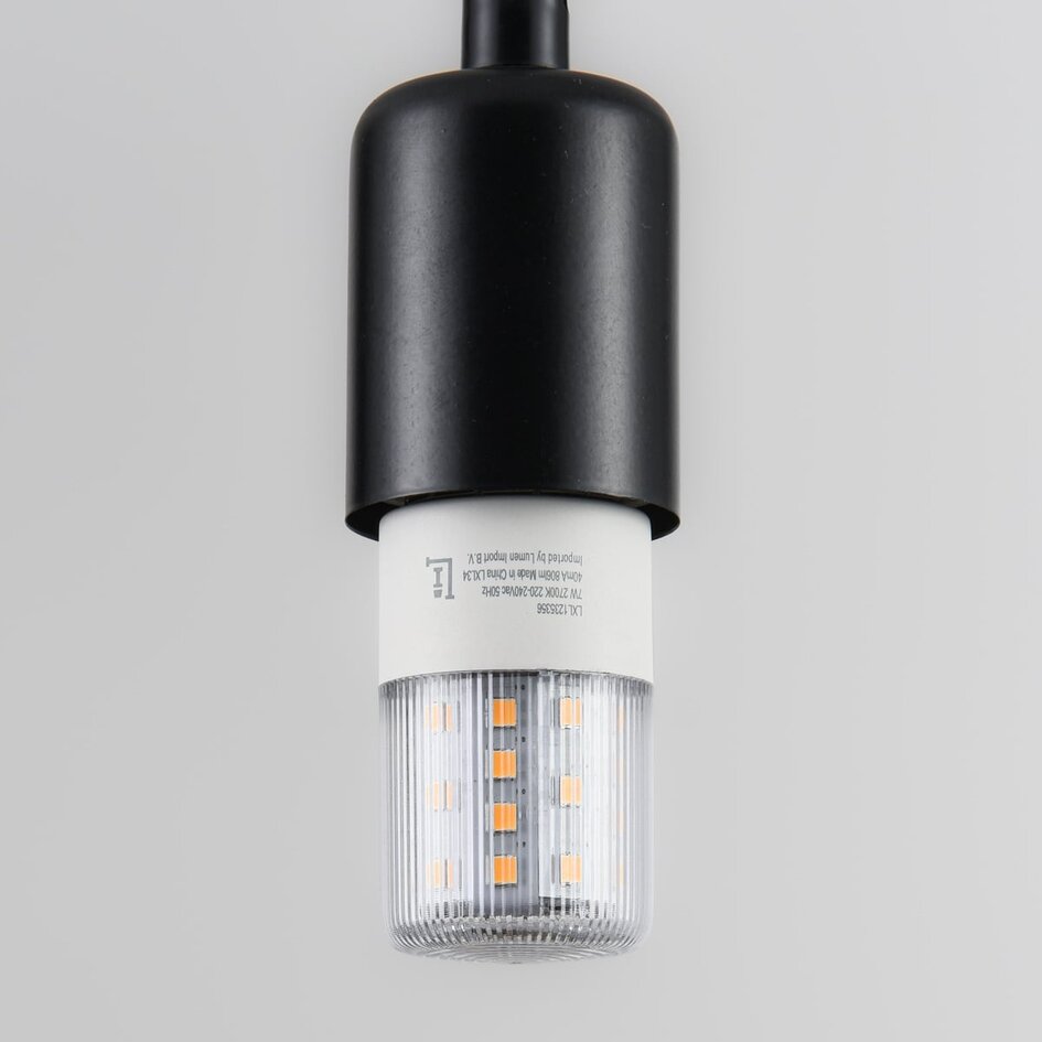 Kompakt E27 LED-ljuskälla 7W, 2700K - dimbar
