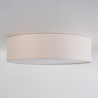 Taklampa Jantine med tygskärm - beige