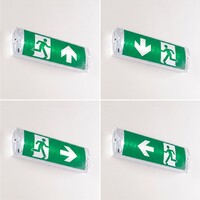 3 watt nödbelysning med transparent kåpa, OTG-KL serie