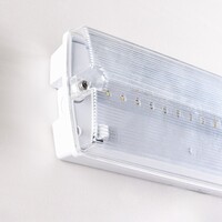 3 watt nödbelysning med transparent kåpa, OTG-KL serie