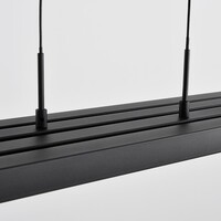 3-stegs dimbar pendellampa Liana - svart