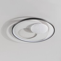 Taklampa Eclipse 3-stegs dimbar LED i vitt och grått