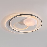 Taklampa Eclipse 3-stegs dimbar LED i vitt och grått
