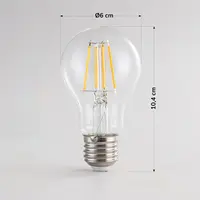 Lampslinga-set med dimbar 3-stegs 4,5W eller 7W lampa i 2700K, Ø60 mm