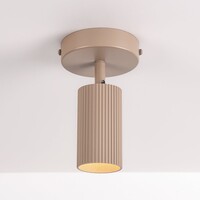 Takspotlight Blaze med räfflad spot - sandbeige