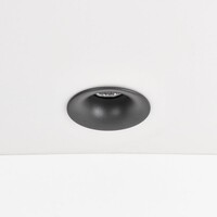Infälld spotlight Meya 9W med ring 2 - mörkgrå