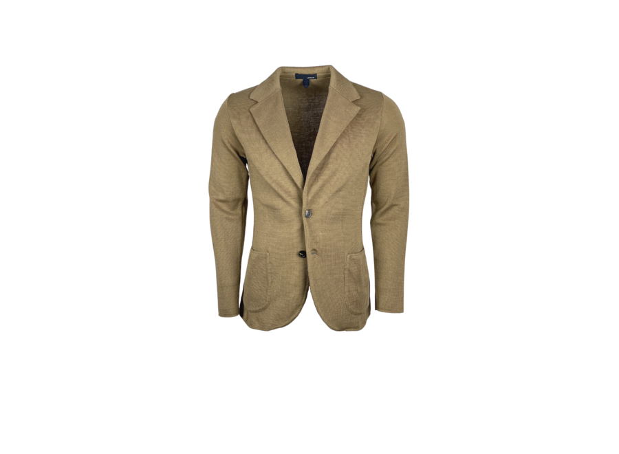 Lardini - Knitted jacket cotton - Brown