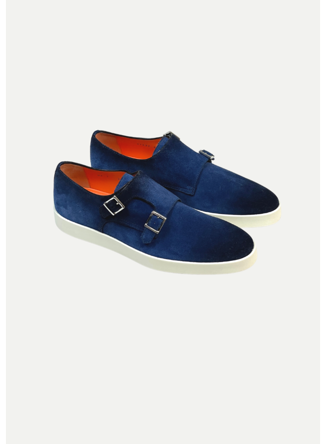 santoni double monk sneaker