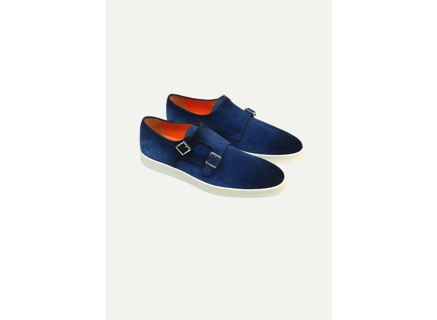 Santoni double cheap monk sale