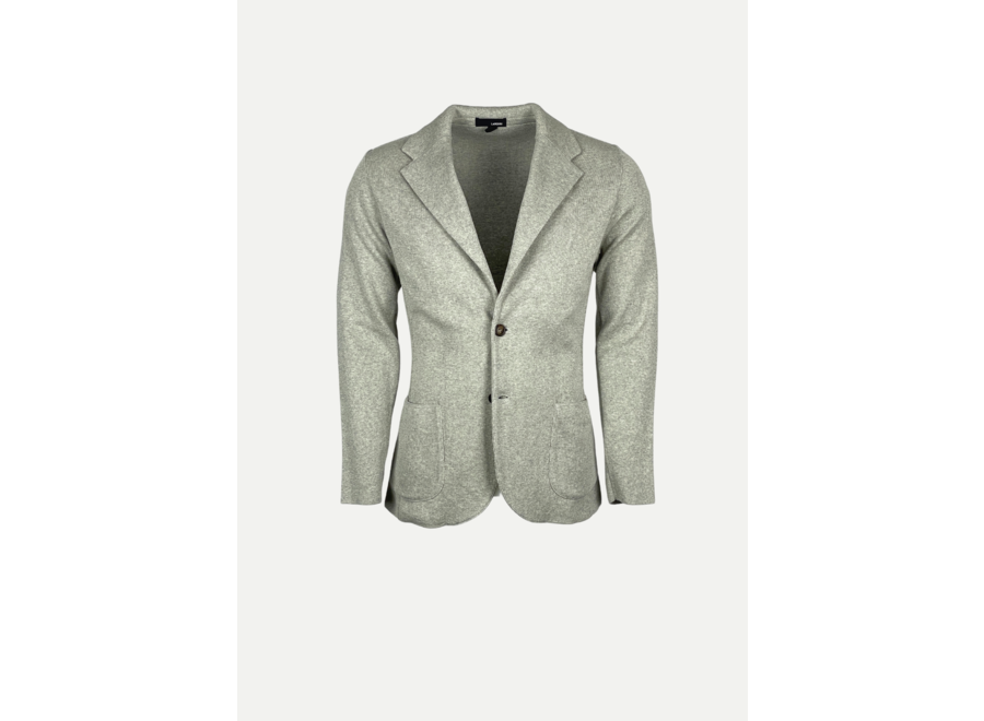LARDINI Lardini Knitted jacket cotton Light grey