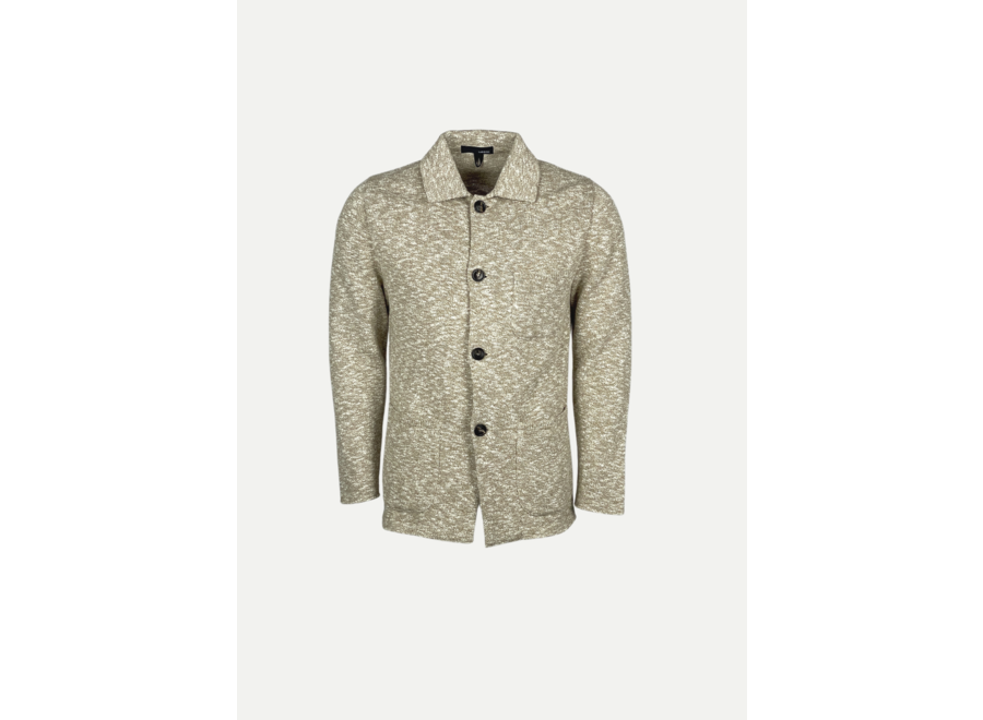 Lardini - Knit jacket cotton - Taupe