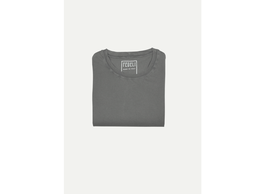 Fedeli - T-shirt superlight fine cotton - Grey