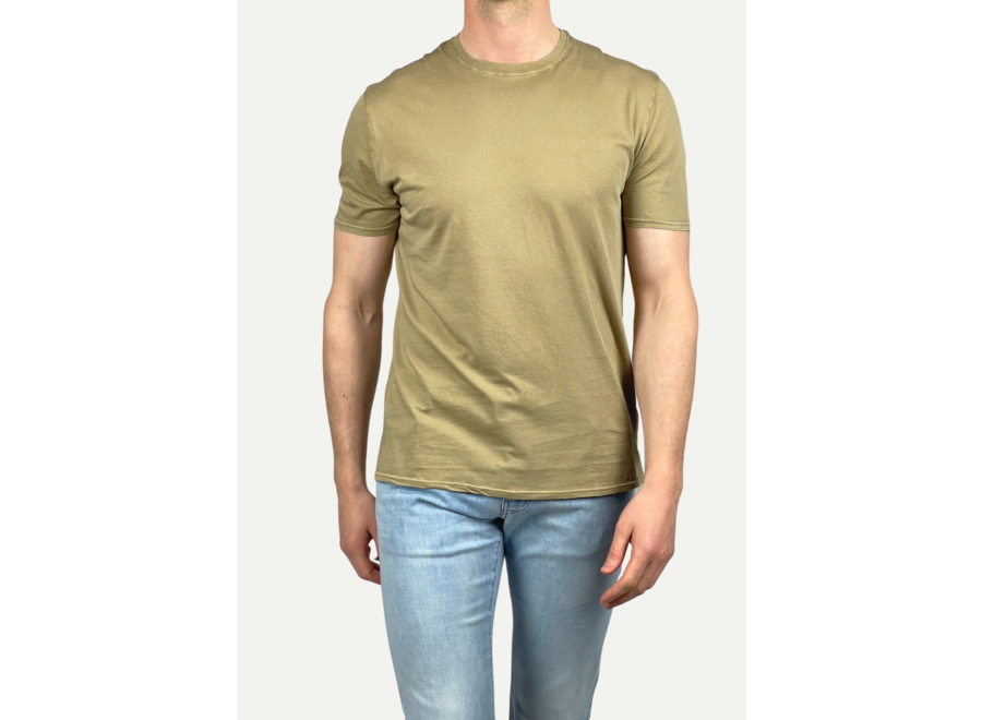 Fedeli - T-shirt organic cotton Extreme Supima - Taupe