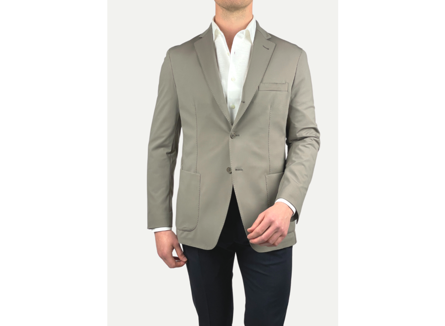 Doriani Cashmere - Jacket stretch - Taupe