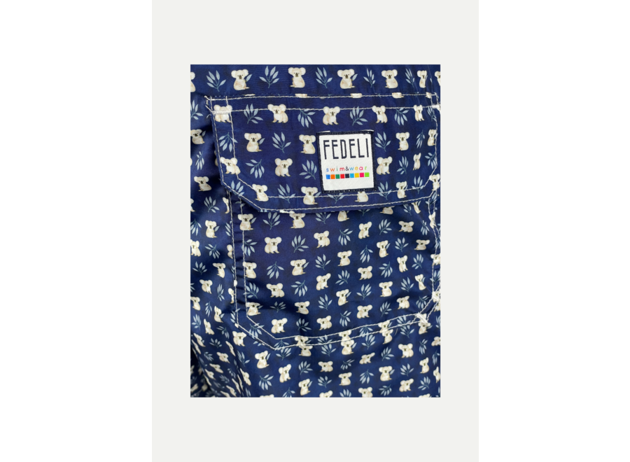 Fedeli - Swim trunk Madeira Airstop - Koala blue