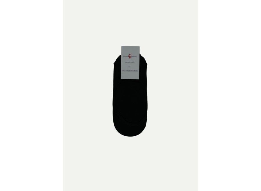 Sozzi Milano X Les Hommes d'Amsterdam - Invisible socks (2pair) - Black