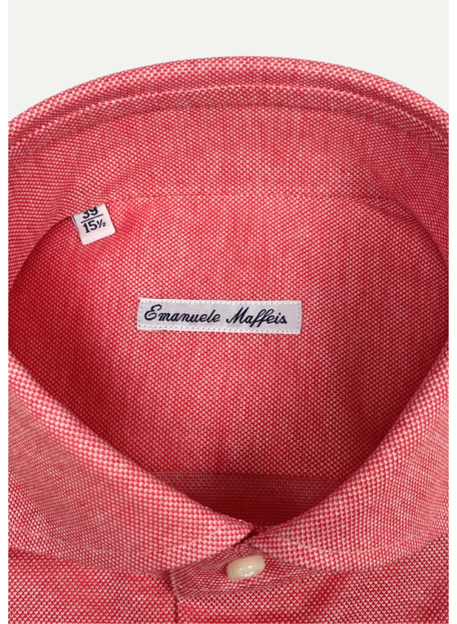 Emanuele Maffeis - Shirt stretch pique - Red