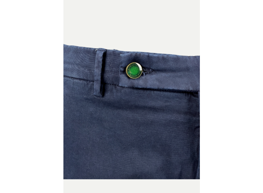 Berwich - Cotton with button - Navy