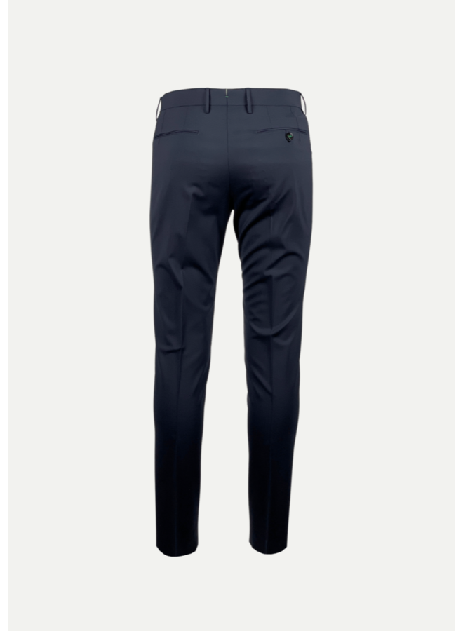 Berwich - Morello one pleat trouser - Navy