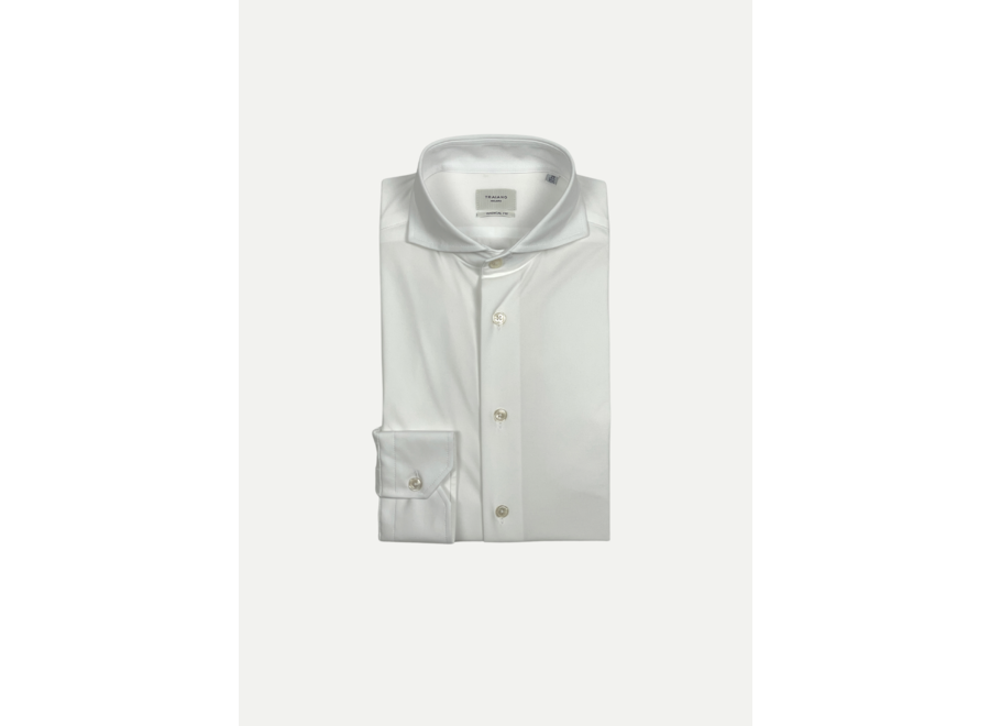 Traiano - Stretch shirt - White