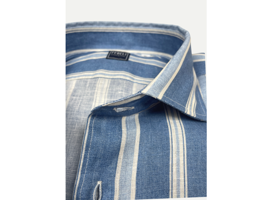 Fedeli - Nick - Linen Island stripes