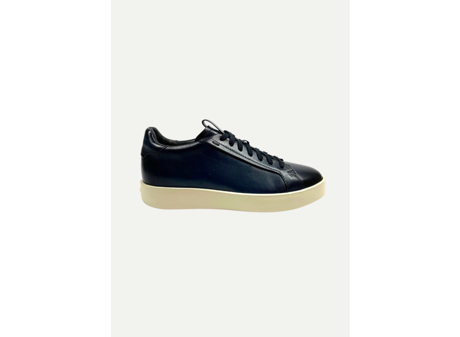 Santoni - Sneaker calf leather - Navy