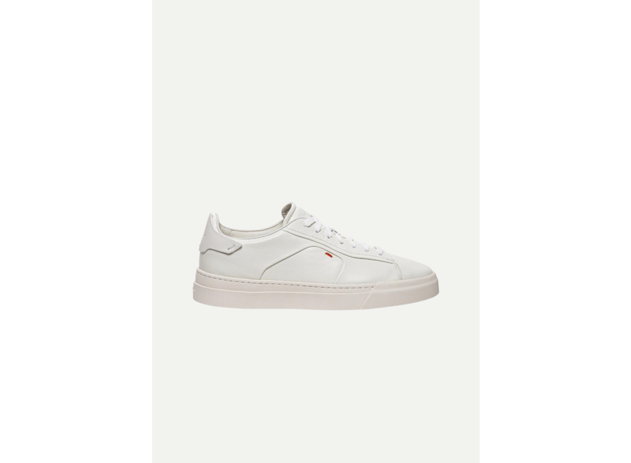 Santoni - Leather sneaker - Off-white