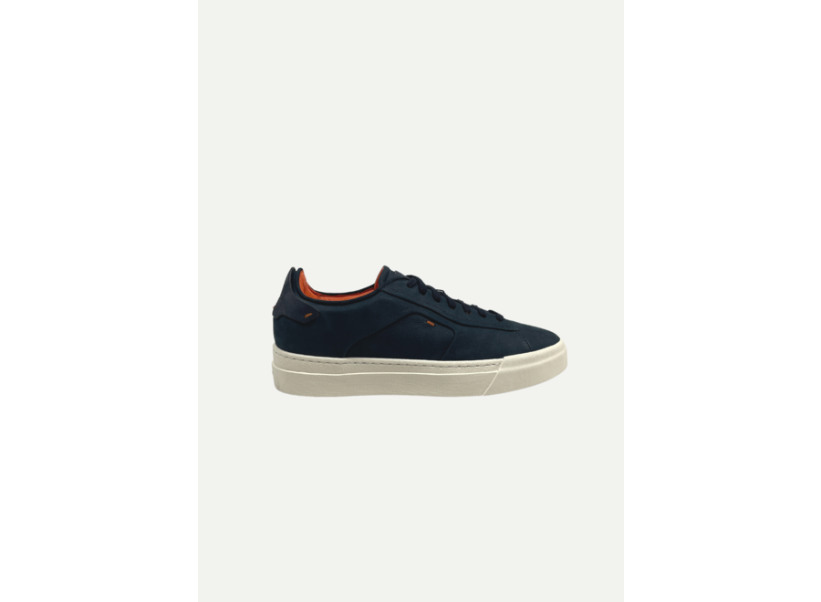 Santoni - Sneaker calf leather - Navy