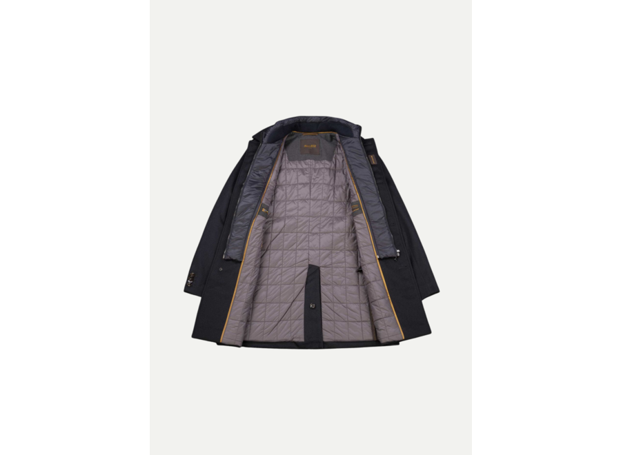MooRER - Overcoat wool/cashmere - Navy