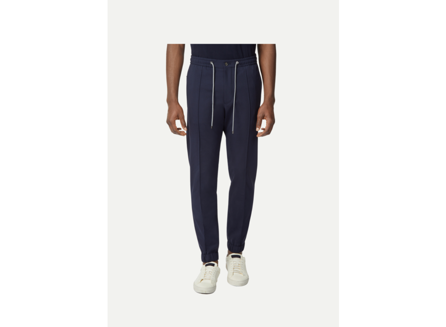 Corneliani - Trouser stretch drawstring - Navy