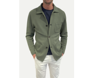 LARDINI Lardini Knit jacket cotton Green