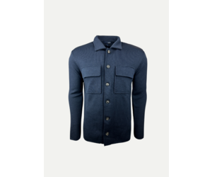 Lardini - Shirt jacket - Navy - LES HOMMES D'AMSTERDAM