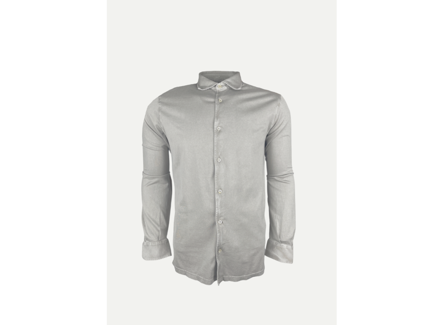 Fedeli - Shirt Jason organic cotton jersey - Taupe