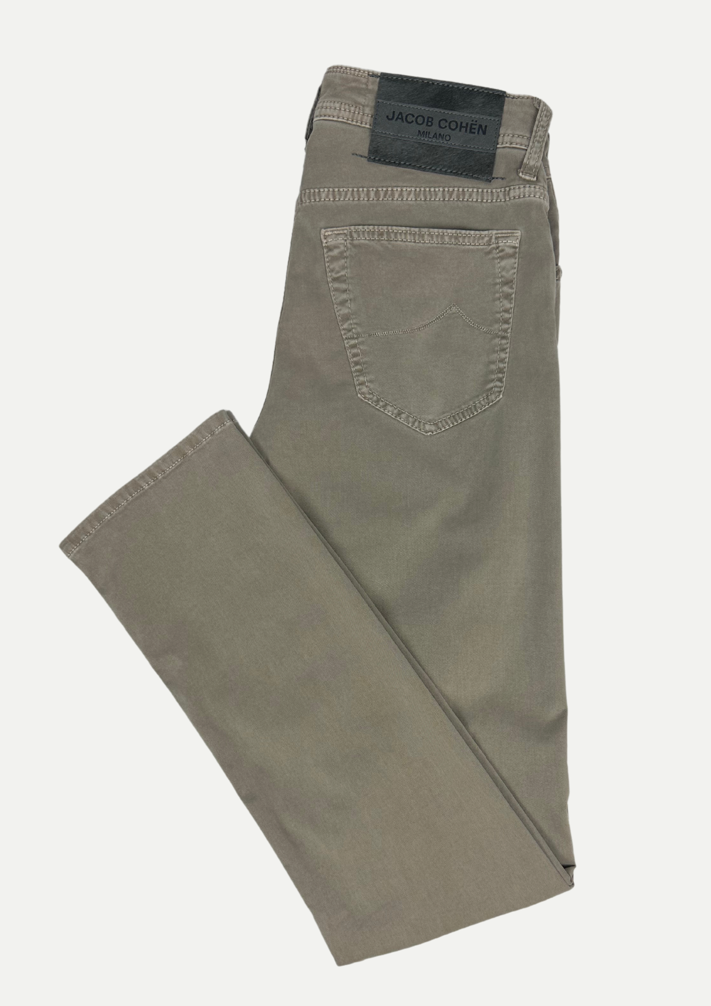 Jacob Cohën - Bard - 5pocket cotton stretch - Grey - LES