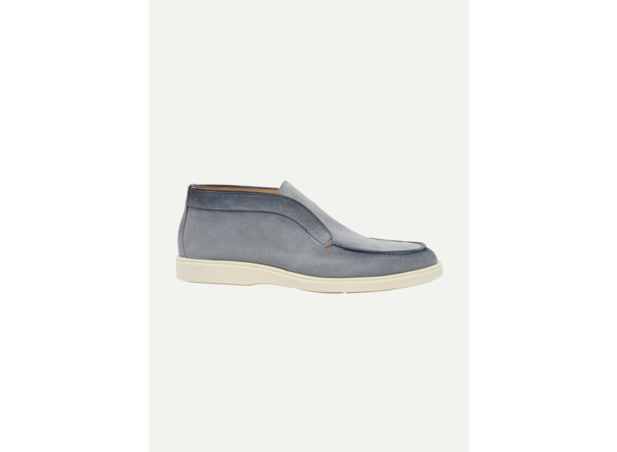 Santoni - Desert boot suede - Light blue