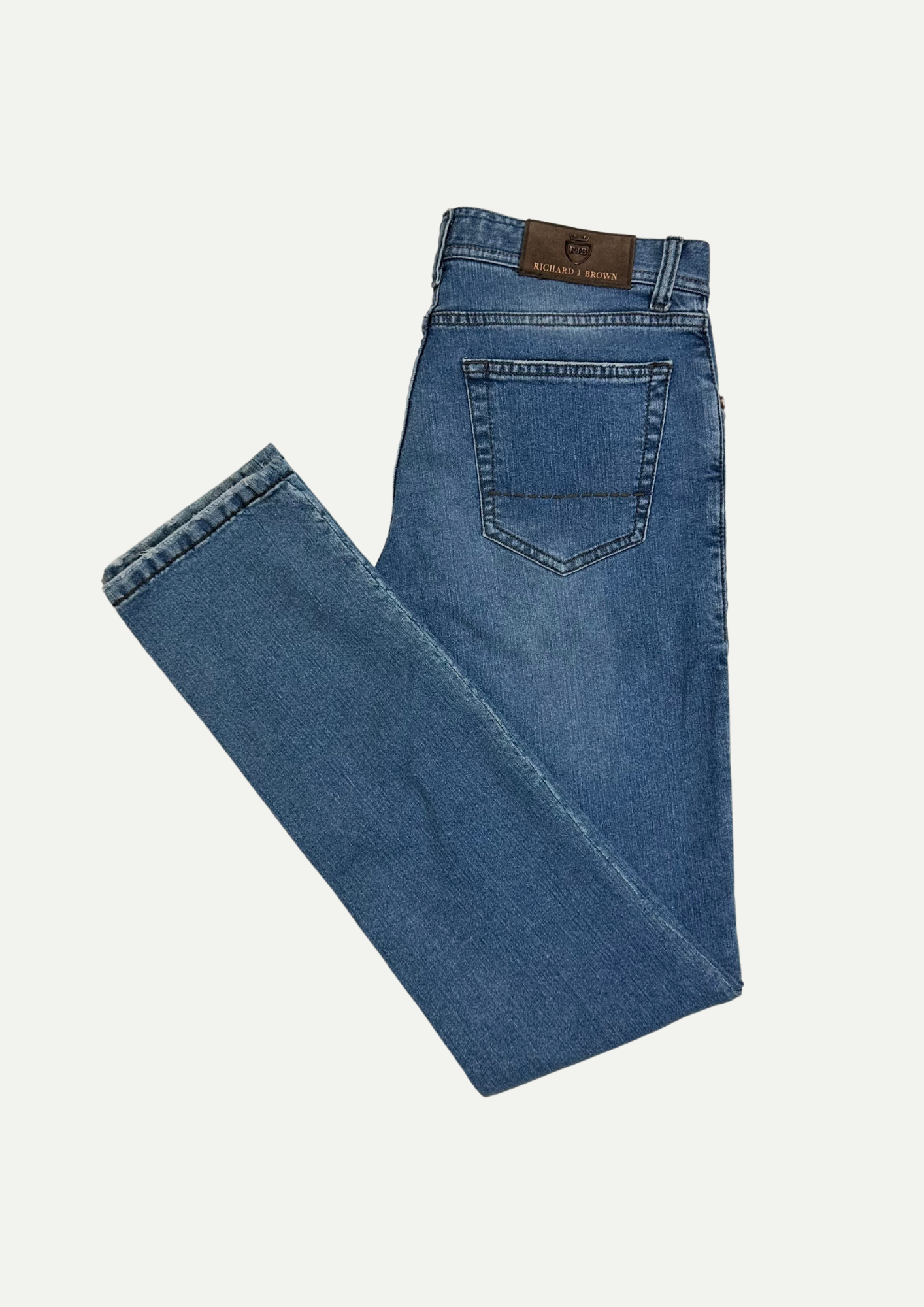 Richard Fit Cotton Denim Jeans
