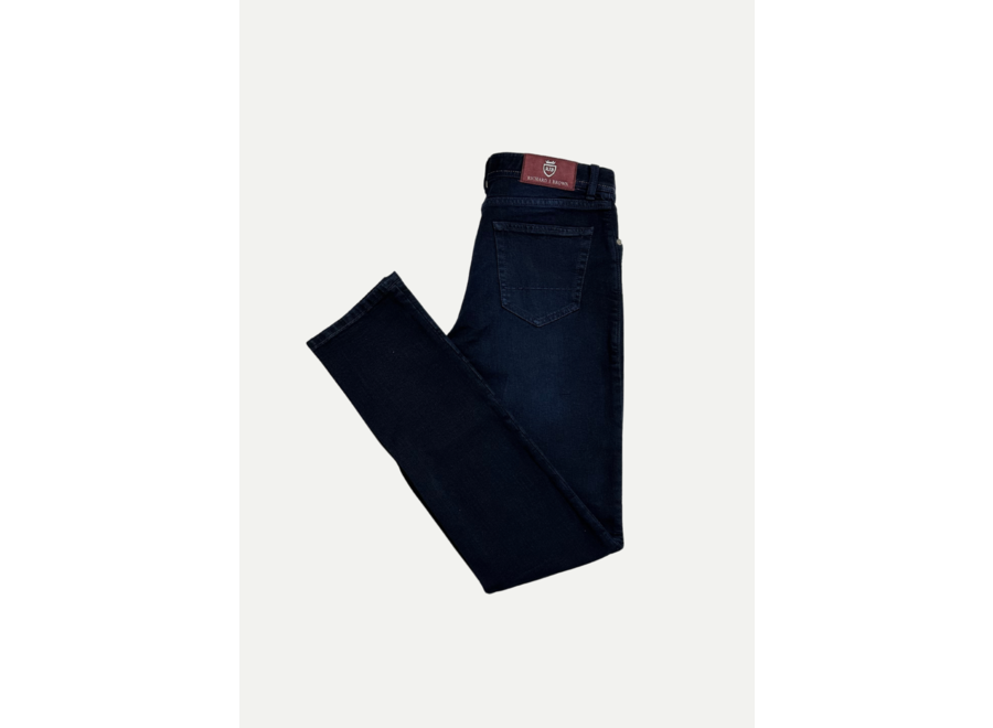 Richard J. Brown - Milano cotton stretch jeans - Navy