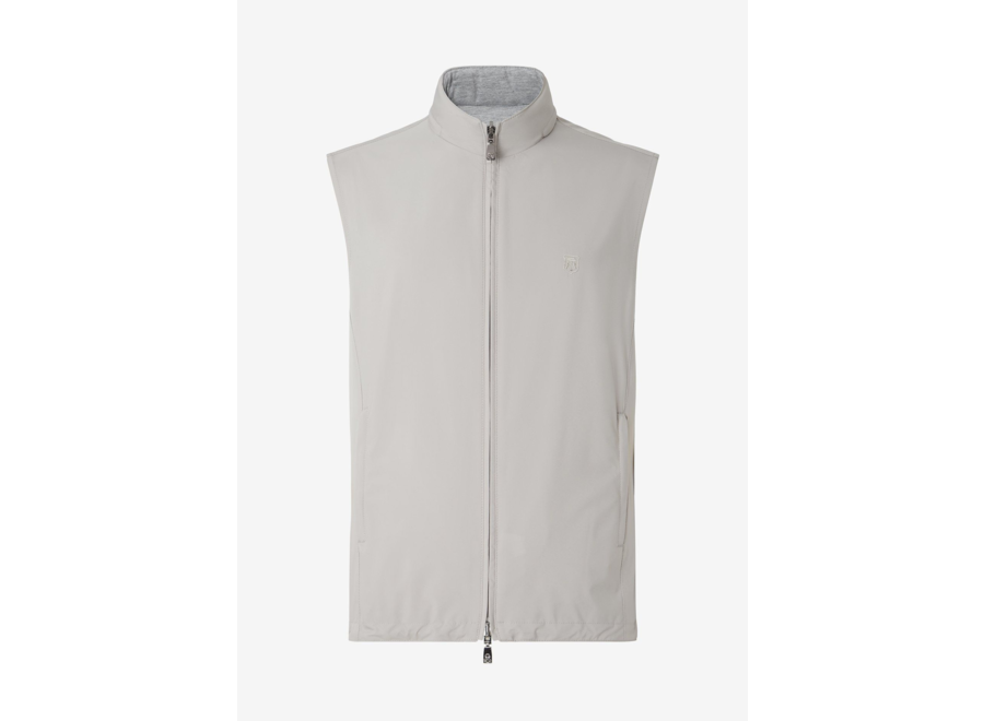 Corneliani - Gilet reversible - Sand grey