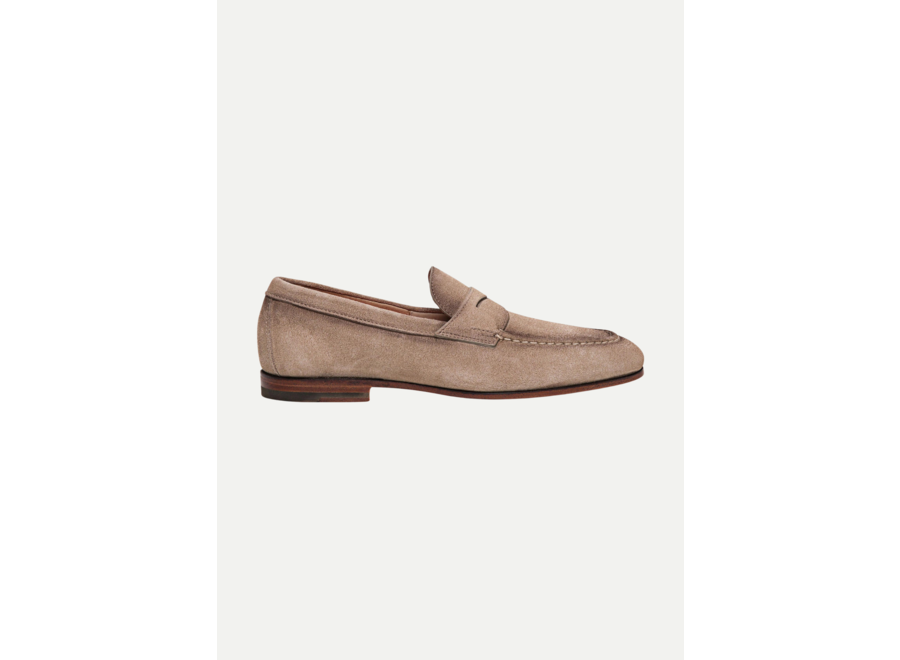Santoni - Penny loafer - Goodyear - Taupe