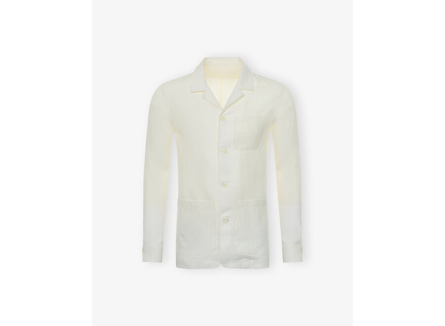 LHDA - Shirt jacket linen - Offwhite