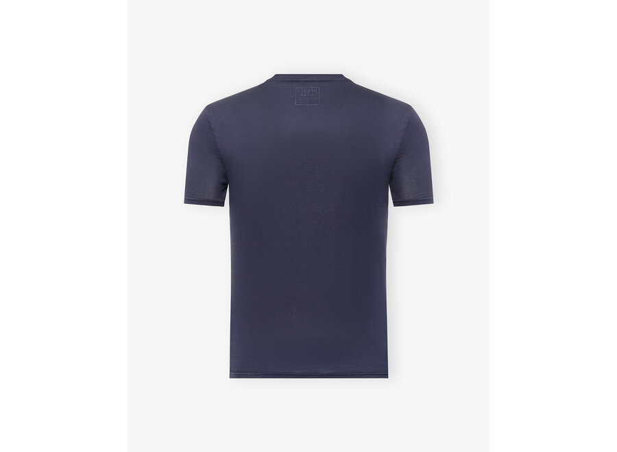 Fedeli - T-shirt superlight cotton - Navy
