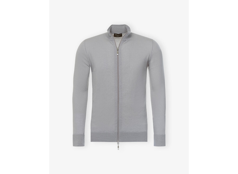 Doriani Cashmere - Full zipp - Cashmere - Grey