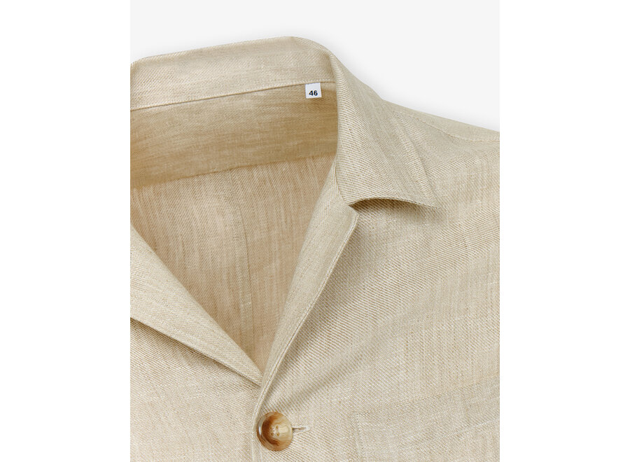 LHDA - Shirt jacket linen - Taupe