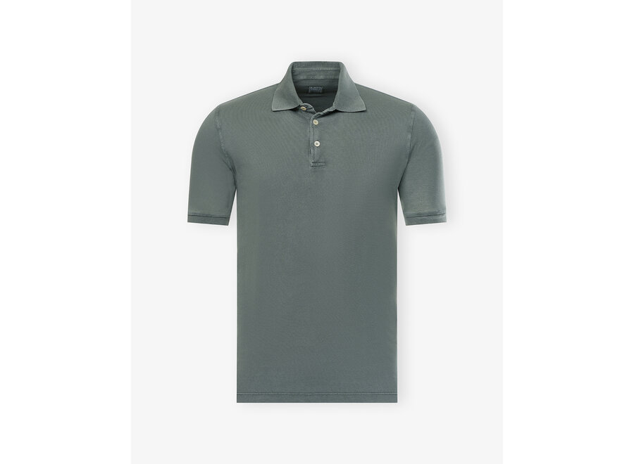 Fedeli - Polo light pique - Wind MM - short sleeve - Green