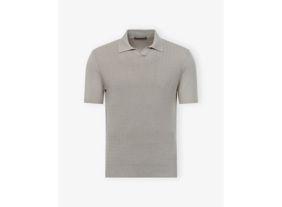 Corneliani - Polo short sleeve - Taupe