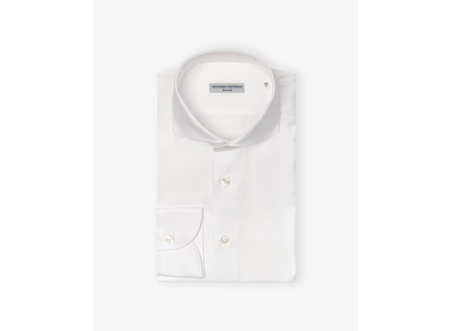 LHDA x Thomas Mason - Shirt modern fit - White Oxford