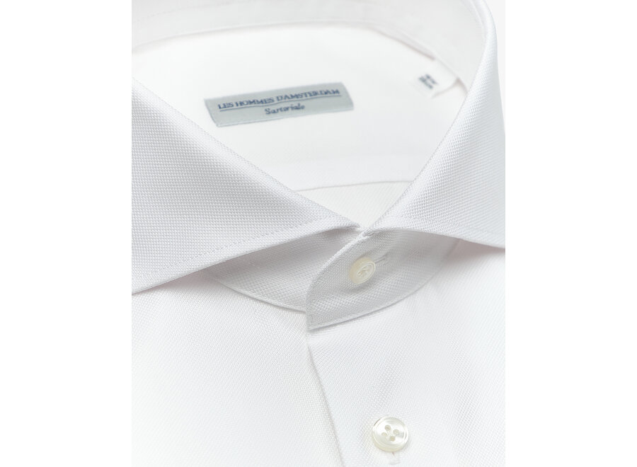 LHDA x Thomas Mason - Shirt modern fit - White Oxford