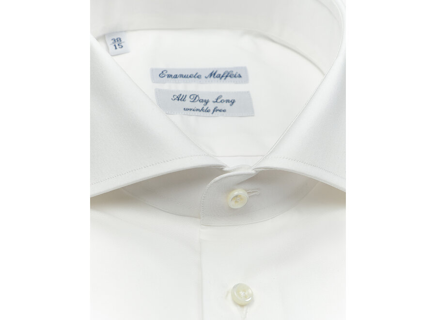 Emanuele Maffeis - Wrinkle free shirt - White