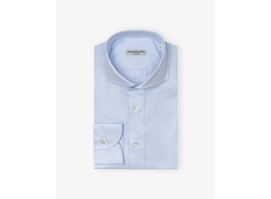 LHDA x Thomas Mason - Shirt modern fit - L. blue Oxford